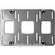 Chief FSB-4101S Custom Interface Bracket for Chief Small Flat Panel Mounts (Silver )