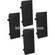 Kino Flo 4 Leaf Barndoor Set for Parabeam 400