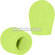 WindTech Windtech 600 Series - 1" Inside Diameter - Neon Yellow 