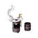 Premier Mounts PCC-11/2 Cheesebrough Clamp with 1.5" Coupling