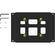 Chief FSB-4220B Custom Interface Bracket for Chief Small Flat Panel Mounts (Black)