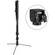 Manfrotto 682B Professional Monopod w/234 Swivel/Tilt Head - Supports 5.5 lb (2.5kg)