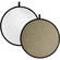 Impact Collapsible Circular Reflector Disc - Soft Gold/White - 42"