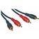 Comprehensive 2PP-2PP-15ST 2 RCA Male to 2 RCA Male Cable - 15' (4.57 m)