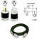 Altman 25' Edison Extension Cable - 2-Pin, Ground, 20A