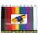 Rip-Tie CableWrap 1 x 14" (10 Pack) (Rainbow             )