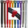 Rip-Tie Lite 1/2 x 12" Light-duty Strap (Pack of 10) (Rainbow)    