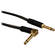 Mogami Gold Instrument 1/4" Male to 1/4" Angled Male Instrument Cable [25' (7.62 m)]