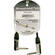 Pro Co Sound StageMASTER 1/4"  Angled Male to 1/4"  Angled Male Instrument Cable - 0.5'