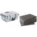 Pelican 1400 Case with Foam (Silver)