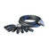 ALVA BO25MXLR8F3 D-SUB 25-Pin Analog Audio to (8) XLR Female (9 ft)
