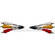 Hosa Technology 3 RCA Male to 3 RCA Male Audio Video Cable - 3.3'
