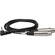 Hosa Technology Stereo Mini Angled Male to 2 XLR Female Y-Cable - 2'