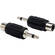 Hosa Technology RCA Female to 1/8" Mini-Phone Male Adapter - Pair