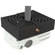 Chief Model PL1-C , PL-1 Series Projector Lock Security Enclosure with Key Configuration (Black)