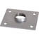 Chief CMA115S  6x6" Ceiling Plate with 1.5" NPT Opening  (Silver)