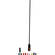 Remote Audio Whip Antenna for Lectrosonics Transmitters (Blocks 21-33)