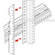 Middle Atlantic MVZRA44 44U Z-Rail Adapter Kit (2 pcs.) for/ MRK/VRK Racks