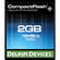 Delkin Devices 2GB CompactFlash Memory Card eFilm 125x