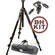 Manfrotto 3021BPRO Tripod Legs with 804RC2 3-Way Head & Case