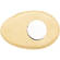 Blue Star 90121 Genuine Chamois Oval Long Eye Cushion