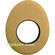 Blue Star 90144 Natural Colored Microfiber Oval Small Eye Cushion