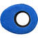 Blue Star 90139 Blue Fleece Oval Large Eye Cushion