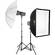 Impact Two Monolight Umbrella Softbox Kit (120VAC)