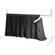 The Screen Works 48" Skirt for the 6'4"x9'4" E-Z Fold Projection Screen-Black