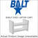 Balt Optional Shelf for Adjustable Laptop Cart, Model 34410 (Black)