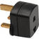Impact Adapter Plug 2 Prong USA to 3 Prong UK