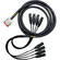 Mogami Gold AES/EBU DB-25 to 4 XLR Male & 4 XLR Female Digital Audio Cable - 5'