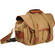 Billingham 225 Shoulder Bag (Khaki with Tan Leather Trim)