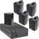 Atlas Sound APAKSMSB Amplifier and Surface Mount Speaker Package System (Black)