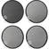 Speedotron 7" Honeycomb Grid Set (4)