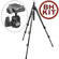 Manfrotto 055XPROB Tripod Legs (Black) with 484RC2 Mini Ballhead