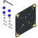 Chief FSB-4120B Custom Interface Bracket for Chief Small Flat Panel Mounts (Black)