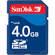 SanDisk 4GB SDHC Memory Card