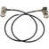 Lectrosonics ARG2RT Right-Angle Mini Coaxial Antenna Cable with BNC Connections (24")