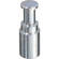 Manfrotto 186 Female Threaded 3/8" to Male 5/8" Stud Adapter - 50mm Long
