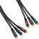 Pearstone 3 RCA Male to 3 RCA Male Component Video Cable - 15'
