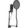 Pearstone PFN Nylon Round Pop Filter with Gooseneck (6.6")