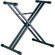 K&M 18980 Heavy-Duty Double-X Keyboard Stand (Black)