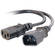 CablesToGo 3' Computer Power Cord Extension 
