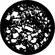 Rosco Standard Steel Gobo #78221M Scattered Light (M =  Size 66mm)