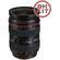 Canon 24-70mm f/2.8L USM AF Lens with LensCoat Lens Cover & Hoodie (Black)