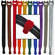 Rip-Tie Lite 1/2 x 6" Light-duty Strap (Pack of 10) (Rainbow)    