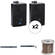 Atlas Sound Basic Two-Zone, 70V Wall Mounted Sound System for up to 1,000 sq ft.