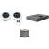 Atlas Sound 70W Ceiling Mounted Sound System for A/V and Conference Rooms (4 Speakers)