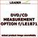 Leader LE1871-OP71 DVD/CD Measurement Module